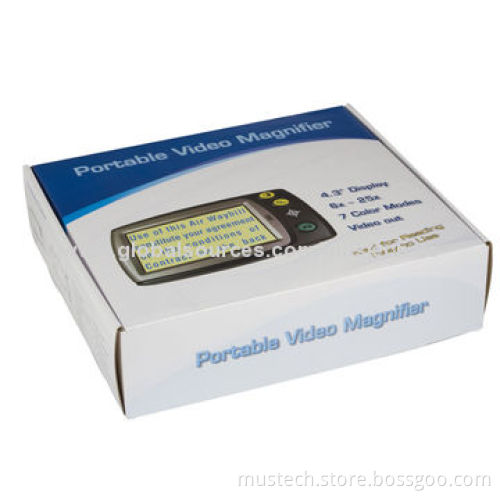 Handheld Video Magnifier with 4.3-inch LCD Screen and 7 Color Modes